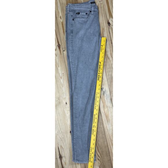 Big Star Alex Skinny Jeans Womens Size 29 Denim Grey Stretch - Picture 7 of 7